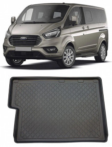 Ford Tourneo Custom Van din 01.2013 - 2018, Tavita Pentru Portbagaj Lux Premium Dedicata, Ampatament L2 In Spatele Randului 3 *2 accesorii pentru autoturismul tau - masina v200841