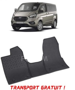 Ford Tourneo Custom, Van, fabricat din 02.2018 - Prezent, 2-3 Locuri, Automat, set covorase auto dedicate, din cauciuc 100% Premium - Transport Gratuit accesorii pentru autoturismul tau - masina v39588