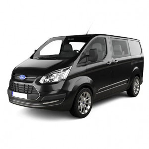Ford Transit Custom Din 2018 - Prezent, Van , Set Covorase Auto Tip Tavita Premium 3D, din cauciuc accesorii pentru autoturismul tau - masina v167443