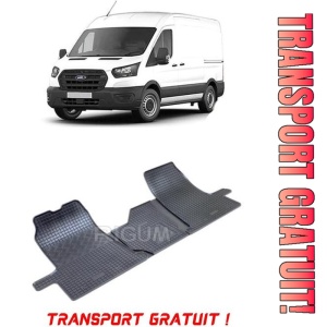 Ford Transit, Van, fabricat din 2000 - 2006, 3 Locuri, set covorase auto dedicate, din cauciuc 100% Premium - Transport Gratuit