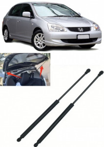 Honda Civic VII Set 2 amortizoare pentru portbagaj / haion Krosno compatibil cu Honda Civic VII Hatchback fabricat intre 2000-2005 accesorii pentru autoturismul tau - masina v89069