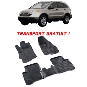 Honda Cr-V III 2006-2011 Set 4 covorase auto din cauciuc tip tavita premium line 3D - Transport Gratuit! accesorii pentru autoturismul tau - masina v49055