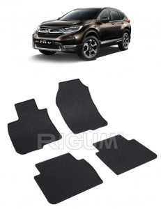 Honda Cr-V V, Suv, fabricat din 10.2018 - Prezent, set covorase auto dedicate, din cauciuc 100% Premium accesorii pentru autoturismul tau - masina v155854
