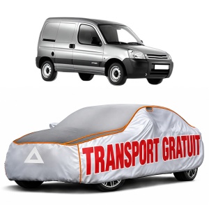 Husa Prelata Antigrindina Auto CITROEN BERLINGO / BERLINGO FIRST Box Body/MPV (M_) din 1996-2011, Protectie auto contra intemperiilor la grindina, Waterproof, 4x Stickere auto CITROEN