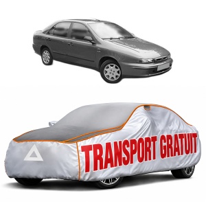 Husa Prelata Antigrindina Auto FIAT MAREA (185_) din 1996-2002, Protectie auto contra intemperiilor la grindina, Waterproof, 4x Stickere auto FIAT