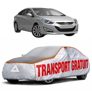 Husa Prelata Antigrindina Auto HYUNDAI i40 I (VF) din 2012-2019, Protectie auto contra intemperiilor la grindina, Waterproof, 4x Stickere auto HYUNDAI
