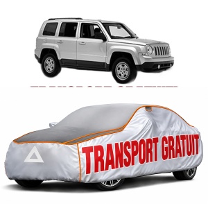 Husa Prelata Antigrindina Auto JEEP PATRIOT (MK74) din 2007-2017, Protectie auto contra intemperiilor la grindina, Waterproof, 4x Stickere auto JEEP