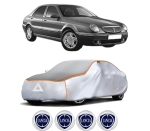 Husa Prelata Antigrindina Auto LANCIA LYBRA (839_) din 1999-2005, Protectie auto contra intemperiilor la grindina, Waterproof, 4x Stickere auto LANCIA - Img 2