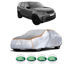 Husa Prelata Antigrindina Auto LAND ROVER DISCOVERY V (L462) din 2016-2020, Protectie auto contra intemperiilor la grindina, Waterproof, 4x Stickere auto LAND ROVER - Img 2