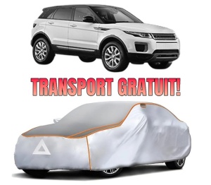 Husa Prelata Antigrindina Auto LAND ROVER RANGE ROVER EVOQUE (L551) din 2018-2020, Protectie auto contra intemperiilor la grindina, Waterproof, 4x Stickere auto LAND ROVER