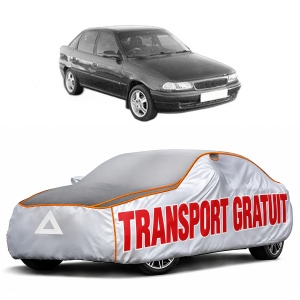 Husa Prelata Antigrindina Auto OPEL ASTRA F CLASSIC Saloon (T92) din 1998-2002, Protectie auto contra intemperiilor la grindina, Waterproof, 4x Stickere auto OPEL