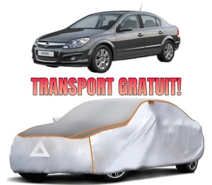 Husa Prelata Antigrindina Auto OPEL ASTRA H Saloon (A04) din 2007-2014, Protectie auto contra intemperiilor la grindina, Waterproof, 4x Stickere auto OPEL