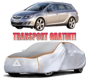 Husa Prelata Antigrindina Auto OPEL ASTRA J Sports Tourer (P10) din 2010-2015, Protectie auto contra intemperiilor la grindina, Waterproof, 4x Stickere auto OPEL