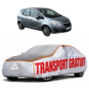 Husa Prelata Antigrindina Auto OPEL MERIVA B VAN (S10) din 2013-2017, Protectie auto contra intemperiilor la grindina, Waterproof, 4x Stickere auto OPEL