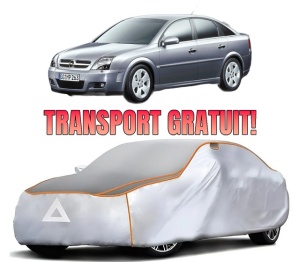 Husa Prelata Antigrindina Auto OPEL VECTRA C GTS (Z02) din 2002-2009, Protectie auto contra intemperiilor la grindina, Waterproof, 4x Stickere auto OPEL