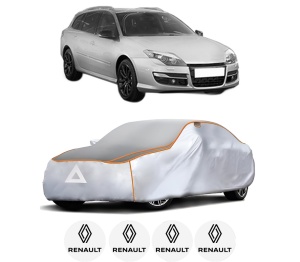 Husa Prelata Antigrindina Auto RENAULT LAGUNA III Grandtour (KT0/1) din 2007-2015, Protectie auto contra intemperiilor la grindina, Waterproof, 4x Stickere auto RENAULT - Img 2