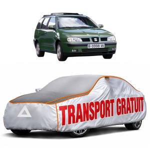 Husa Prelata Antigrindina Auto SEAT CORDOBA VARIO Estate Van (6K5) din 2000-2002, Protectie auto contra intemperiilor la grindina, Waterproof, 4x Stickere auto SEAT