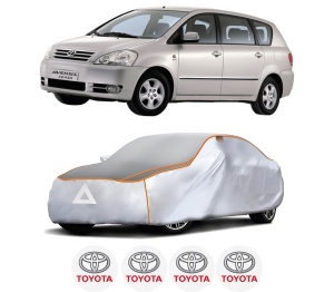 Husa Prelata Antigrindina Auto TOYOTA AVENSIS VERSO (_M2_) din 2001-2010, Protectie auto contra intemperiilor la grindina, Waterproof, 4x Stickere auto TOYOTA - Img 2