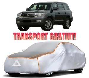 Husa Prelata Antigrindina Auto TOYOTA LAND CRUISER 200 (_J2_) din 2007-2015, Protectie auto contra intemperiilor la grindina, Waterproof, 4x Stickere auto TOYOTA