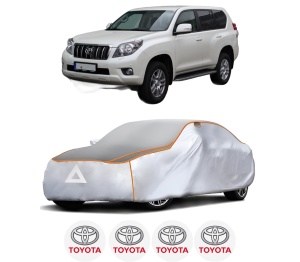 Husa Prelata Antigrindina Auto TOYOTA LAND CRUISER VAN (_J15_) din 2011, Protectie auto contra intemperiilor la grindina, Waterproof, 4x Stickere auto TOYOTA - Img 2