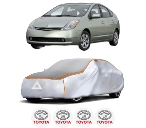 Husa Prelata Antigrindina Auto TOYOTA PRIUS Liftback (_W2_) din 2003-2009, Protectie auto contra intemperiilor la grindina, Waterproof, 4x Stickere auto TOYOTA - Img 2