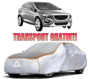Husa Prelata Antigrindina Auto VOLVO XC60 I VAN (156) din 2013-2017, Protectie auto contra intemperiilor la grindina, Waterproof, 4x Stickere auto VOLVO