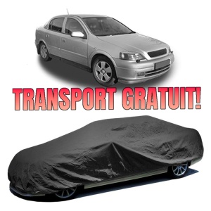Husa prelata auto pentru OPEL ASTRA G CLASSIC Saloon (T98) 2004 - 2009, culoare negru, material textil impermeabil, rezistanta la intemperii praf UV, CARPASSION Husa Protectie