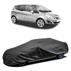 Husa prelata auto pentru OPEL MERIVA B MPV (S10) 2010 - 2017, culoare negru, material textil impermeabil, rezistanta la intemperii praf UV, CARPASSION Husa Protectie - Img 2