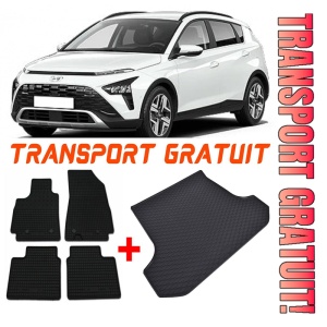 Hyundai Bayon Set Covorase + tavita portbagaj auto Hyundai Bayon fabricatie 05.2021 - prezent, caroserie suv, portbagaj inferior