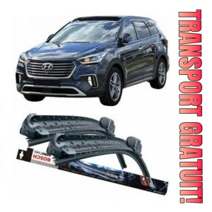 Hyundai Grand Set 2 stergatoare parbriz Bosch Bosch Aerotwin compatibile cu Hyundai Grand 2013-2018 (65 cm / 34 cm)