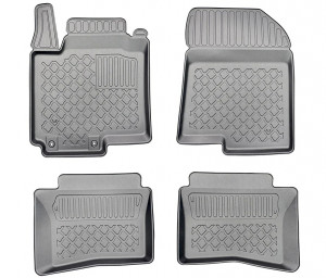 Hyundai I20 III Din 10.2020 - Prezent, Hatchback , Set Covorase Auto Tip Tavita Premium 3D, din cauciuc accesorii pentru autoturismul tau - masina v163390