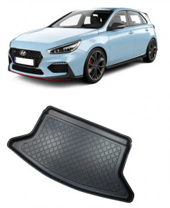 Hyundai I30 III Hatchback din 02.2017 - Prezent, Tavita Pentru Portbagaj Lux Premium Dedicata, Portbagaj Inferior *1 accesorii pentru autoturismul tau - masina v204996