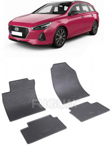 Hyundai I30 III MhEV, Combi, fabricat din 02.2020 - Prezent, set covorase auto dedicate, din cauciuc 100% Premium accesorii pentru autoturismul tau - masina v155725