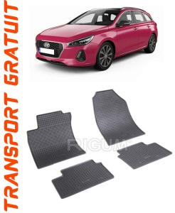 Hyundai I30 III MhEV, Combi, fabricat din 02.2020 - Prezent, set covorase auto dedicate, din cauciuc 100% Premium accesorii pentru autoturismul tau - masina v155724