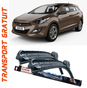 Hyundai I30 Set 2 stergatoare parbriz Bosch Bosch Aerotwin 65 cm/40 cm compatibile cu Hyundai I30 Estate (Pde) din 2017 (65 cm / 40 cm) accesorii pentru autoturismul tau - masina v126277
