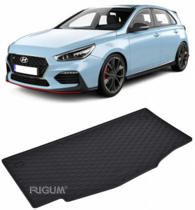 Hyundai I30 Tavita pentru portbagaj din cauciuc, compatibila Hyundai I30 II fabricatie 02.2012 - 01.2017, caroserie hatchback accesorii pentru autoturismul tau - masina v112976