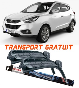 Hyundai Ix35 Set 2 stergatoare parbriz Bosch Bosch Aerotwin compatibile cu Hyundai Ix35 2009-2015 (60 cm / 40 cm) accesorii pentru autoturismul tau - masina v133580
