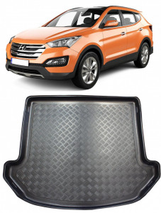Hyundai Santa Fe III Suv din 09.2012 - 07.2018, Tavita Pentru Portbagaj Lux Premium Dedicata, 7 Locuri *1 accesorii pentru autoturismul tau - masina v202733