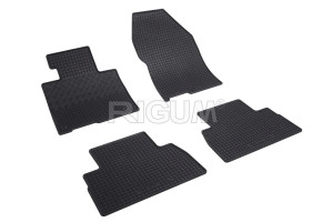Hyundai Santa Fe IV, Suv, fabricat din 08.2018 - 2020, set covorase auto dedicate, din cauciuc 100% Premium accesorii pentru autoturismul tau - masina v161127