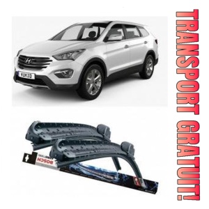 Hyundai Santa Set 2 stergatoare parbriz Bosch Bosch Aerotwin compatibile cu Hyundai Santa 2006-2012 (55 cm / 50 cm)