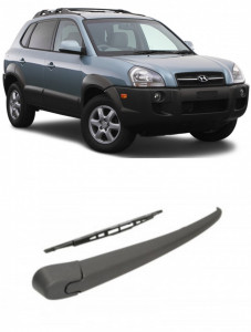 Hyundai Tucson Brat stergator pentru luneta spate cu lamela 305 mm, compatibil cu Hyundai Tucson SUV fabricat intre 2004-2010, calitate extra accesorii pentru autoturismul tau - masina v92545