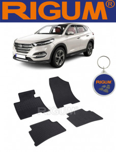 Hyundai Tucson, Suv, fabricat din 07.2015 - 09.2020, set covorase auto dedicate, din cauciuc 100% Premium accesorii pentru autoturismul tau - masina v160207