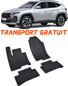 Hyundai Tucson, Suv, fabricat din 12.2020 - Prezent, set covorase auto dedicate, din cauciuc 100% Premium accesorii pentru autoturismul tau - masina v155593