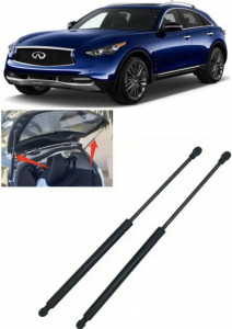 Infiniti QX70 Set 2 amortizoare pentru portbagaj Krosno compatibil cu Infiniti QX70 SUV fabricat intre 2013 accesorii pentru autoturismul tau - masina v86337