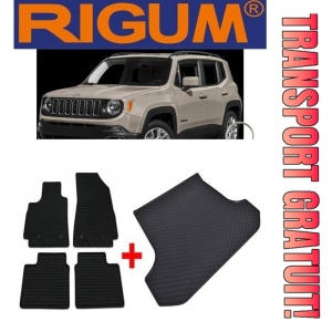Jeep Renegade Suv din 09.2014 - 06.2018 *1, Set Covorase + tavita portbagaj auto