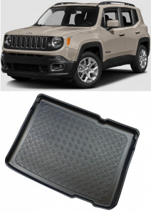 Jeep Renegade Suv din 09.2014 - Prezent, Tavita Pentru Portbagaj Lux Premium Dedicata, Cu Podea Variabila *2 accesorii pentru autoturismul tau - masina v203493