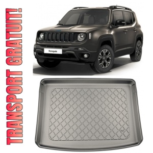 Jeep Renegade Tavita pentru portbagaj compatibila Jeep Renegade 4xe PHEV fabricatie 06.2020 - prezent, caroserie suv, portbagaj superior, podea variabila in pozitie superioara