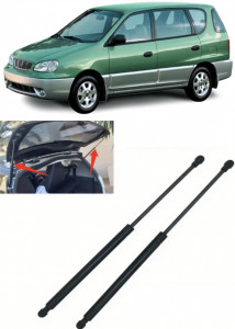 Kia Carens II Set 2 amortizoare pentru portbagaj / haion Krosno compatibil cu Kia Carens II Hatchback fabricat intre 2002 accesorii pentru autoturismul tau - masina v89539