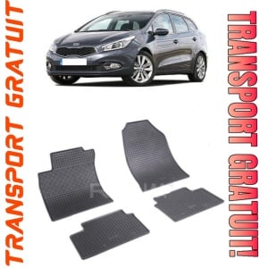 Kia Ceed III, Combi, fabricat din 09.2018 - Prezent, set covorase auto dedicate, din cauciuc 100% Premium