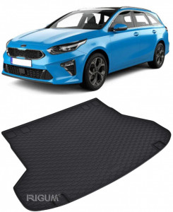 Kia Ceed Tavita pentru portbagaj din cauciuc, compatibila Kia Ceed II fabricatie 05.2012 - 05.2018, caroserie combi accesorii pentru autoturismul tau - masina v112177
